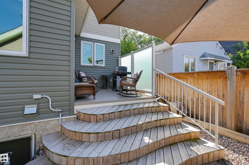 10810 74 Avenue, Edmonton, AB - Outdoor With Deck Patio Veranda With Exterior
