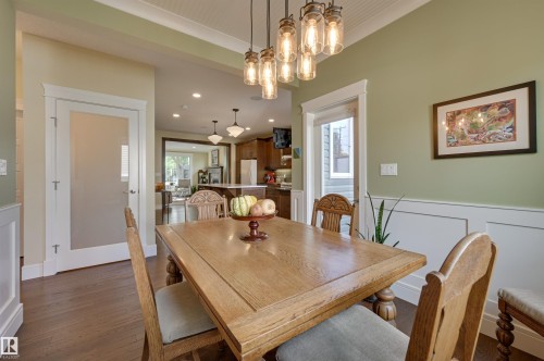 10810 74 Avenue, Edmonton, AB - Indoor Photo Showing Dining Room