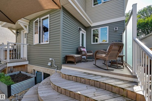 10810 74 Avenue, Edmonton, AB - Outdoor With Deck Patio Veranda With Exterior