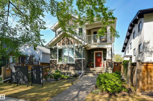 10810 74 Avenue, Edmonton, AB - Outdoor With Balcony