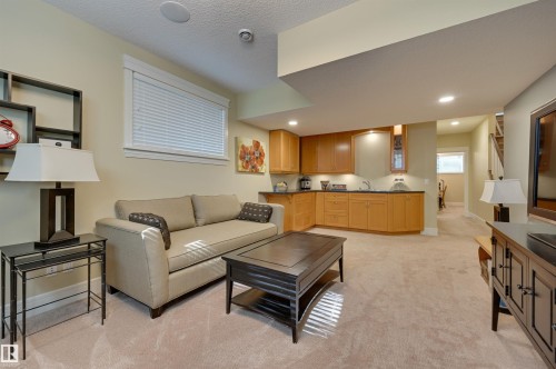 10810 74 Avenue, Edmonton, AB - Indoor Photo Showing Living Room