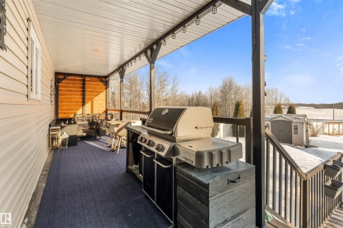 103 52318 Rge Road 25, Rural Parkland County, AB - Outdoor With Deck Patio Veranda With Exterior