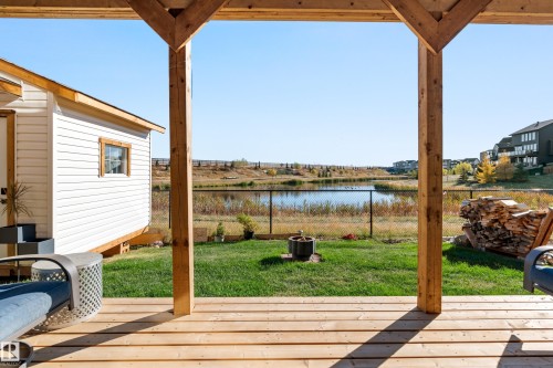 57 Savoy Crescent, Sherwood Park, AB - Outdoor With Deck Patio Veranda With Exterior