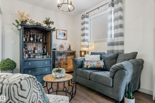 57 Savoy Crescent, Sherwood Park, AB - Indoor Photo Showing Living Room