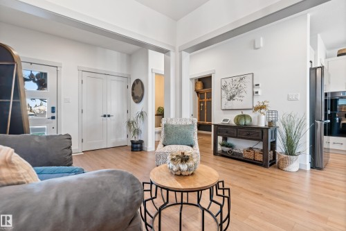 57 Savoy Crescent, Sherwood Park, AB - Indoor Photo Showing Living Room