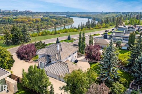 9704 Riverside Drive, Edmonton, AB - Outdoor With View