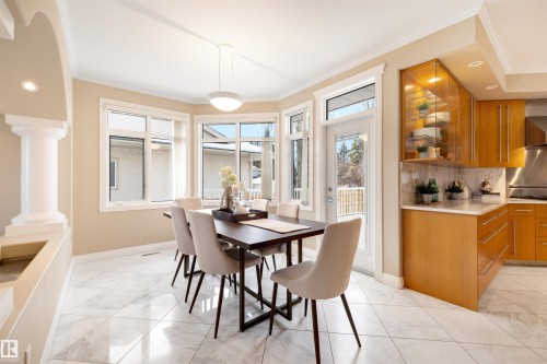 9704 Riverside Drive, Edmonton, AB - Indoor Photo Showing Dining Room