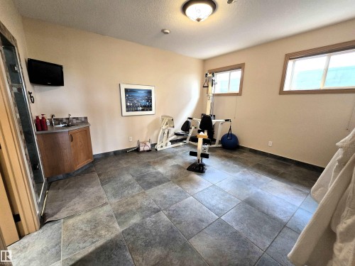 491 52328 Rge Road 233, Rural Strathcona County, AB - Indoor Photo Showing Gym Room