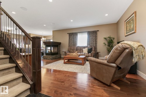 1110 Connelly Court, Edmonton, AB - Indoor With Fireplace