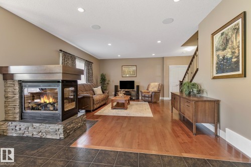 1110 Connelly Court, Edmonton, AB - Indoor With Fireplace