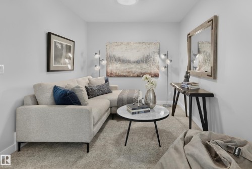 1230 Cristall Way, Edmonton, AB - Indoor Photo Showing Living Room