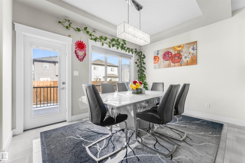 17024 62 Street, Edmonton, AB - Indoor Photo Showing Dining Room