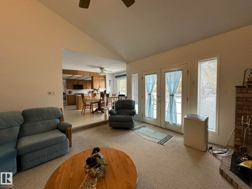 59059 Range 170, Rural Smoky Lake County, AB - Indoor Photo Showing Living Room With Fireplace