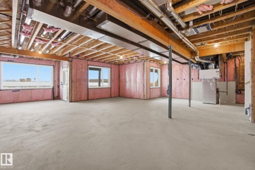 142 Edgewater Circle, Leduc, AB - Indoor Photo Showing Basement