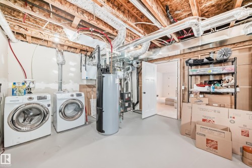 6685 Cardinal Road, Edmonton, AB - Indoor Photo Showing Basement