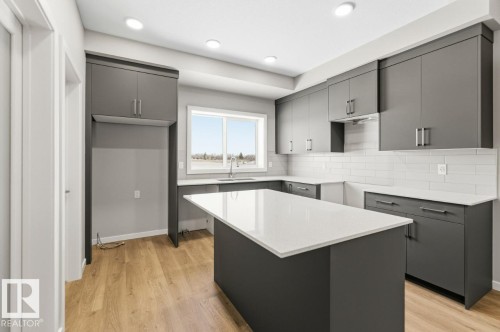 315 Edgemont Drive, Edmonton, AB - Indoor Photo Showing Kitchen With Upgraded Kitchen