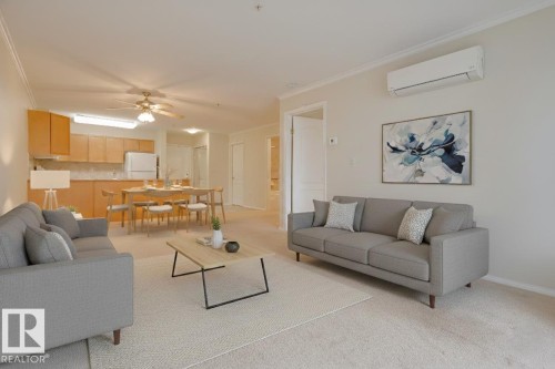 208 8912 156 Street, Edmonton, AB - Indoor Photo Showing Living Room