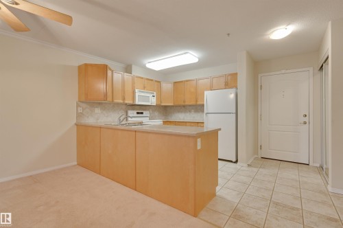 208 8912 156 Street, Edmonton, AB - Indoor Photo Showing Kitchen
