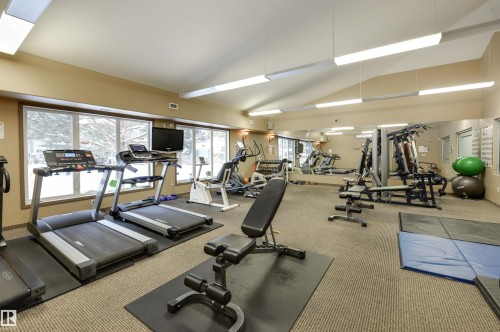 208 8912 156 Street, Edmonton, AB - Indoor Photo Showing Gym Room