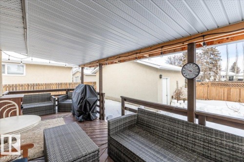 146 Maple Crescent, Wetaskiwin, AB - Outdoor With Deck Patio Veranda With Exterior