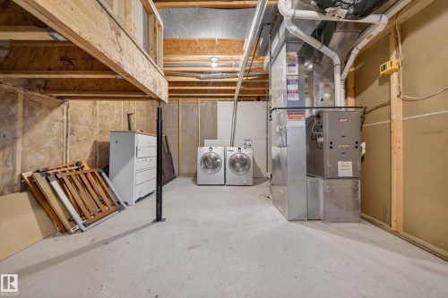 17 1720 Garnett Point(E), Edmonton, AB - Indoor Photo Showing Basement