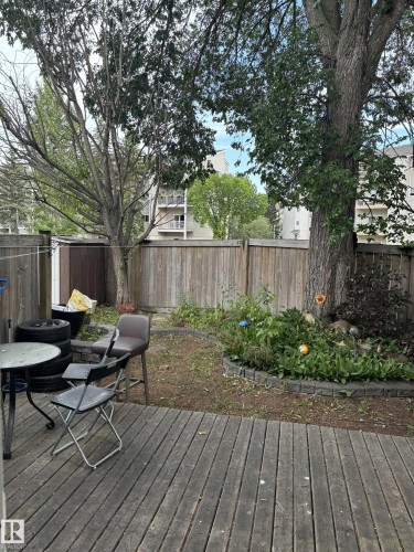 107 Woodstock, Edmonton, AB - Outdoor With Deck Patio Veranda With Backyard