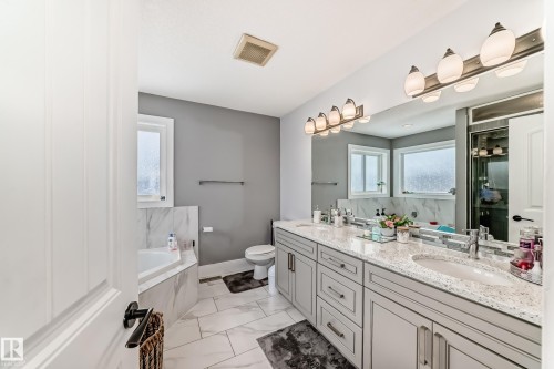 6113 60 Street, Beaumont, AB - Indoor Photo Showing Bathroom