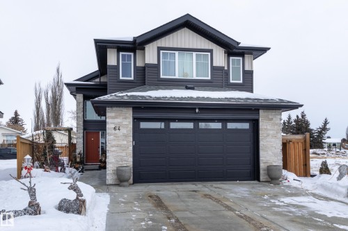 64 Maple Crescent, Gibbons, AB - Outdoor With Facade