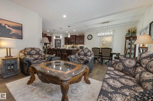 64 Maple Crescent, Gibbons, AB - Indoor Photo Showing Living Room