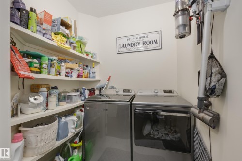 64 Maple Crescent, Gibbons, AB - Indoor Photo Showing Laundry Room