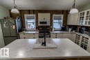 5006 51 St, Myrnam, AB  - Indoor Photo Showing Kitchen With Double Sink 