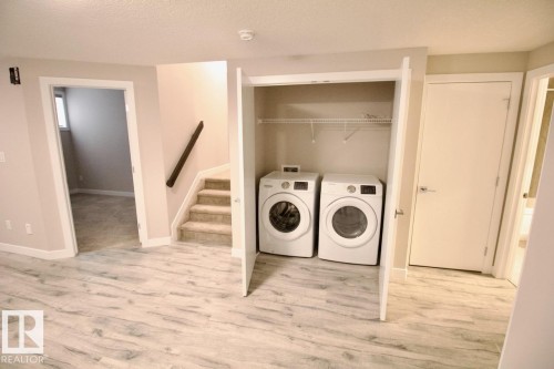 Bsmt 9385 Cooper Bend, Edmonton, AB - Indoor Photo Showing Laundry Room