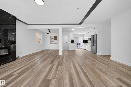 11815 46 Street, Edmonton, AB - Indoor With Fireplace