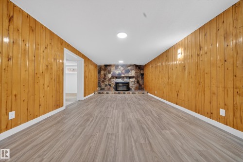 11815 46 Street, Edmonton, AB - Indoor With Fireplace