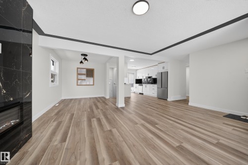 11815 46 Street, Edmonton, AB - Indoor With Fireplace