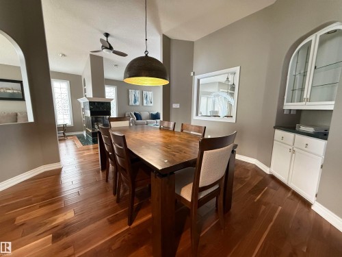 17 925 Picard Drive, Edmonton, AB - Indoor Photo Showing Dining Room