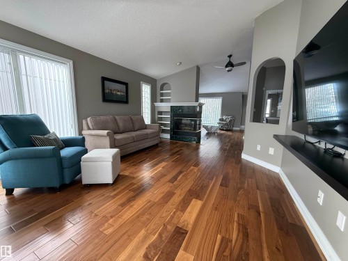 17 925 Picard Drive, Edmonton, AB - Indoor Photo Showing Living Room