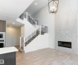 285 Glenridding Ravine Road, Edmonton, AB  - Indoor With Fireplace 