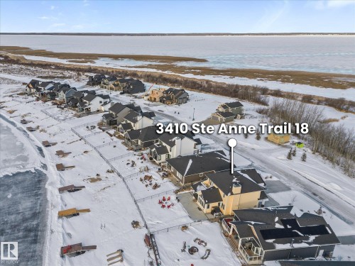 18 3410 Ste. Anne Trail, Rural Lac Ste. Anne County, AB - Outdoor With Body Of Water With View