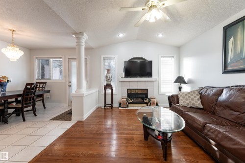 948 Ormsby Wynd, Edmonton, AB - Indoor Photo Showing Other Room With Fireplace