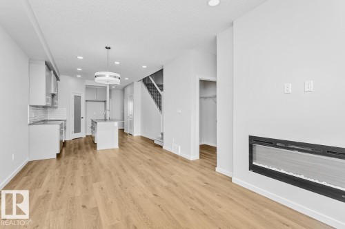 317 Edgemont Drive, Edmonton, AB - Indoor With Fireplace