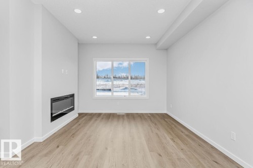 317 Edgemont Drive, Edmonton, AB - Indoor With Fireplace