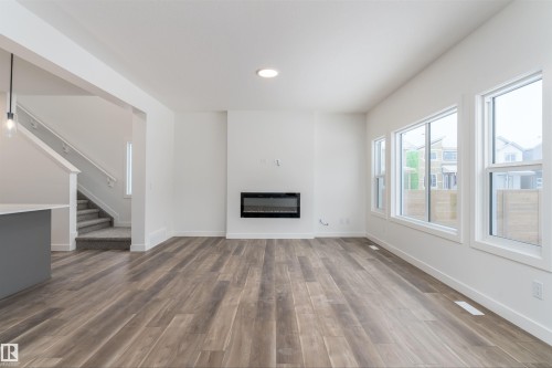 1 Empress Way, Spruce Grove, AB - Indoor With Fireplace
