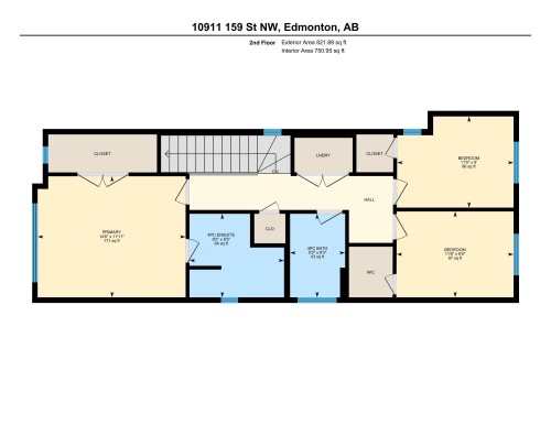 View of home floor plan - 10911 159 Street, Edmonton, AB - Other