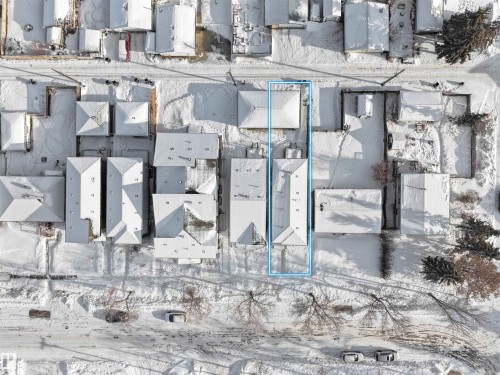 Aerial perspective of suburban area - 10911 159 Street, Edmonton, AB - Other