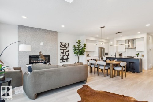 5105 69 Street, Beaumont, AB - Indoor Photo Showing Living Room