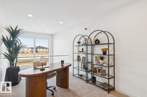 5105 69 Street, Beaumont, AB - Indoor Photo Showing Office