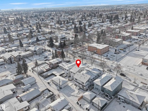 Aerial view of property's location - 10913 159 Street, Edmonton, AB - Outdoor With View