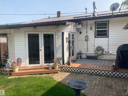 5220 49 Street, Willingdon, AB - Outdoor With Deck Patio Veranda