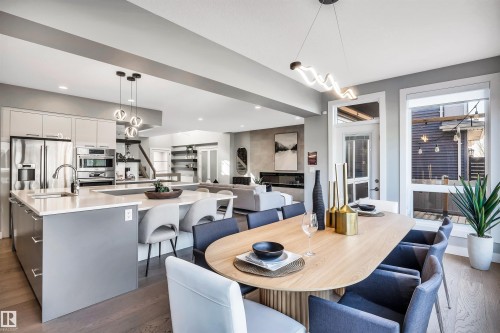 6606 Knox Place, Edmonton, AB - Indoor Photo Showing Dining Room